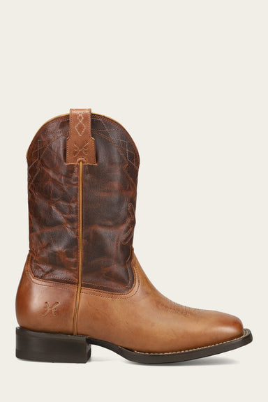 Hauser Logo Stitch - Tan/Tobacco - Outside
