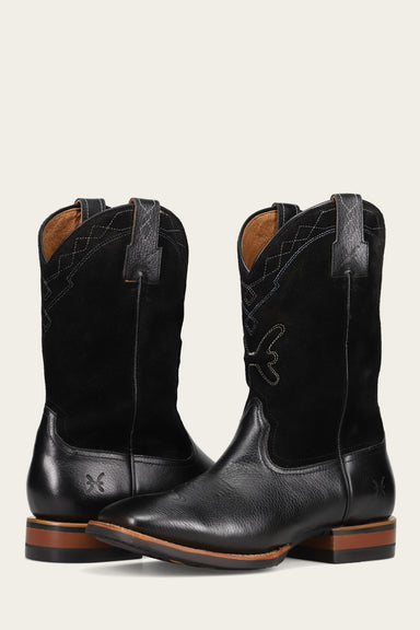 Hauser Logo Stitch - Black/Black - Pair