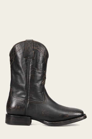 Hauser Logo Stitch - Black - Outside