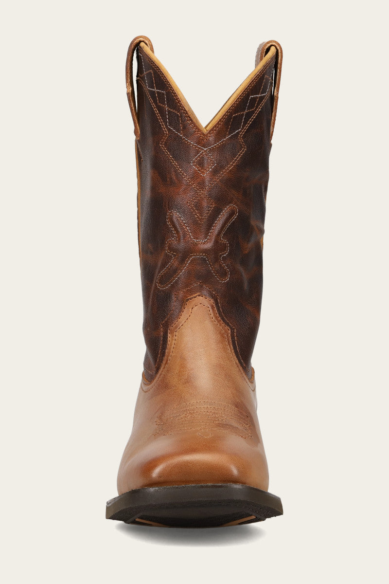 Hauser Logo Stitch - Tan/Tobacco - Front