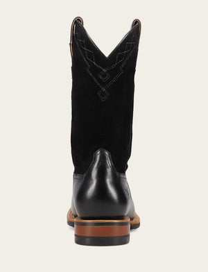 Hauser Logo Stitch - Black/Black - Back