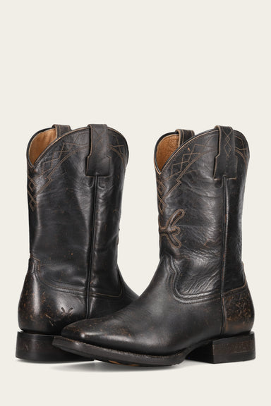 Hauser Logo Stitch - Black - Pair