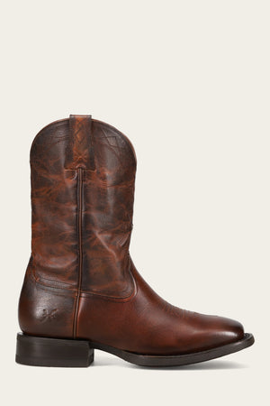 Hauser Logo Stitch - Tobacco - Outside
