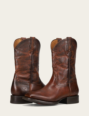 Hauser Logo Stitch - Tobacco - Pair