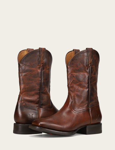 Hauser Logo Stitch - Tobacco - Pair