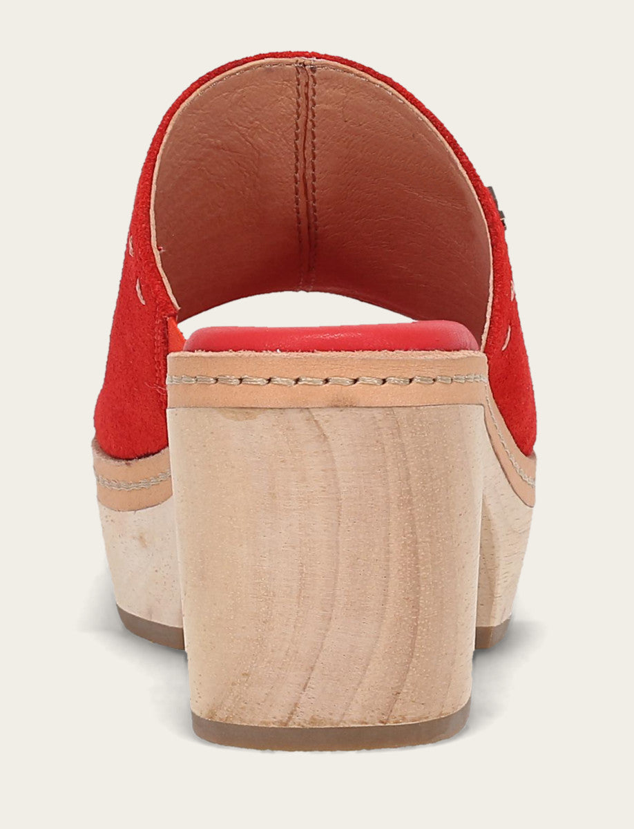 Hazel 2 Slide - Red - Back