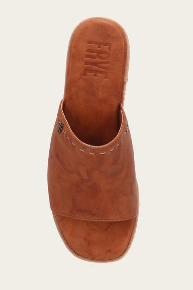 Hazel 2 Slide - Tan - Top Down