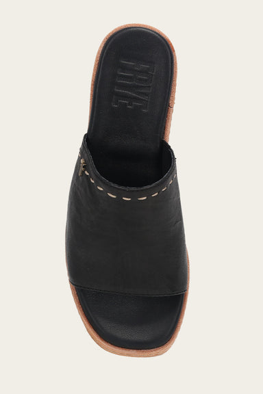 Hazel 2 Slide - Black - Top Down