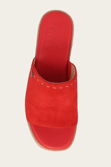 Hazel 2 Slide - Red - Top Down