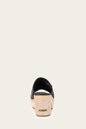 Hazel Slide - Black - Back