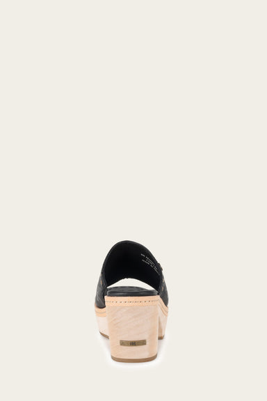 Hazel Slide - Black - Back