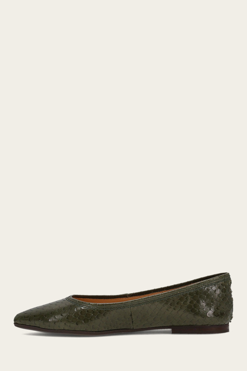Heather Ballet - Dark Olive - Inside