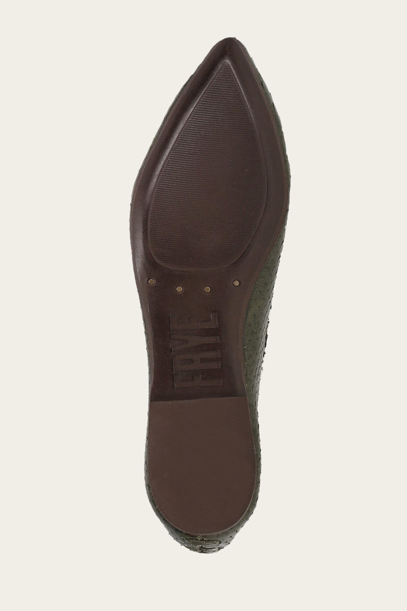 Heather Ballet - Dark Olive - Sole