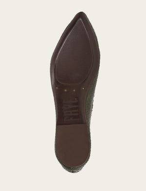 Heather Ballet - Dark Olive - Sole