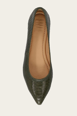 Heather Ballet - Dark Olive - Top Down