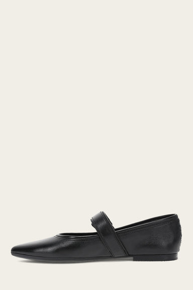 Heather Buckle Mary Jane - Black - Inside
