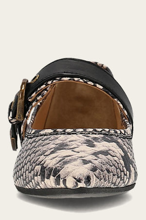 Heather Buckle Mary Jane - Ecmu - Front