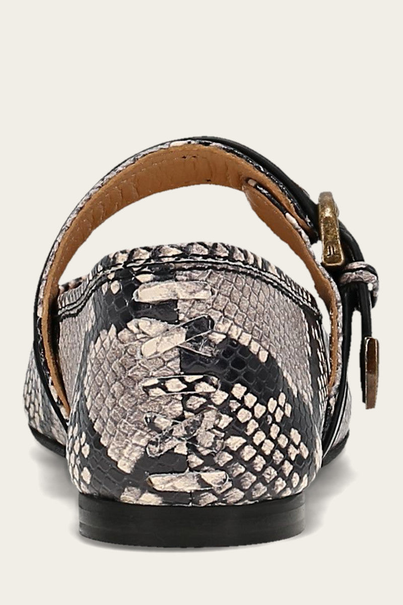 Heather Buckle Mary Jane - Ecmu - Back