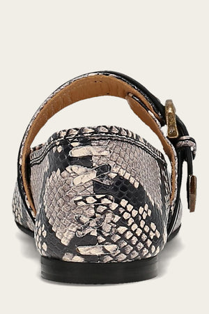 Heather Buckle Mary Jane - Ecmu - Back