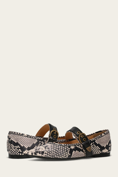 Heather Buckle Mary Jane - Ecmu - Pair