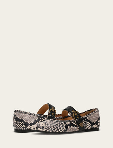 Heather Buckle Mary Jane - Ecmu - Pair