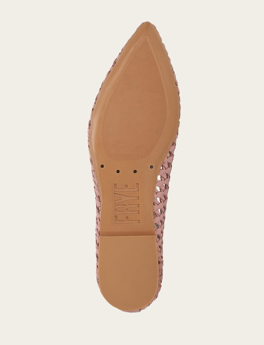 Heather Woven Ballet - Cameo Rose - Sole