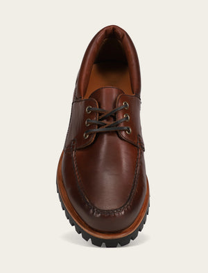 Hudson Campmoc Lug - Cognac - Top Down