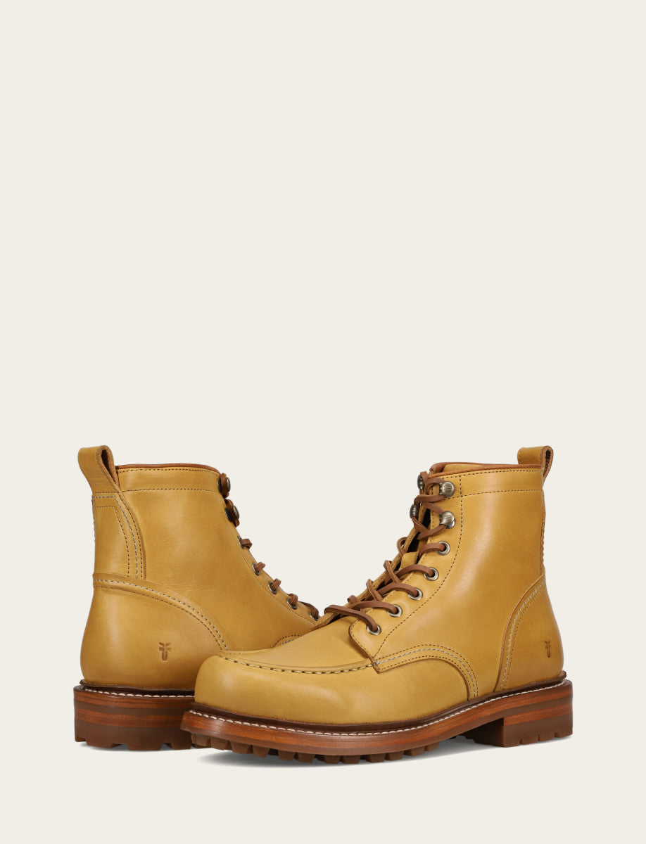 Hudson Workboot Lug - Banana - Pair