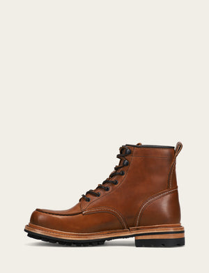 Hudson Workboot Lug - Caramel - Inside