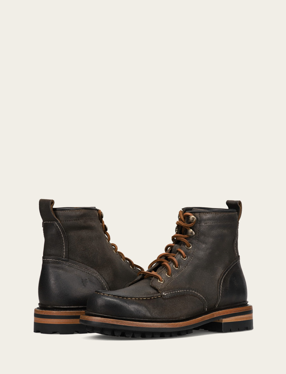 Hudson Workboot Lug - Chocolate - Pair