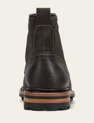 Hudson Workboot Lug - Chocolate - Back
