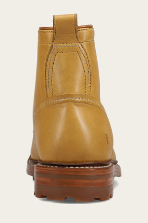 Hudson Workboot Lug - Banana - Back