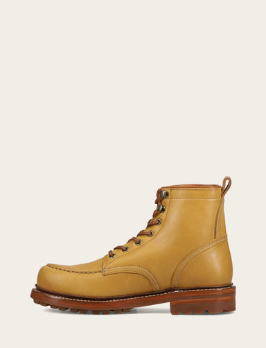 Hudson Workboot Lug - Banana - Inside