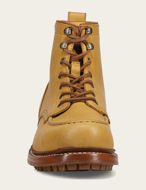 Hudson Workboot Lug - Banana - Front