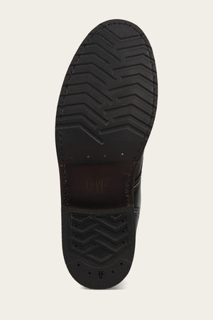 Hudson Workboot Plain Toe - Black - Sole