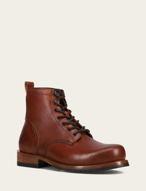 Hudson Workboot Plain Toe - Whiskey - Hero