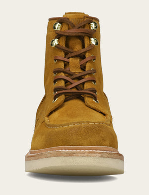 Hudson Workboot Wedge - Golden Rod - Front