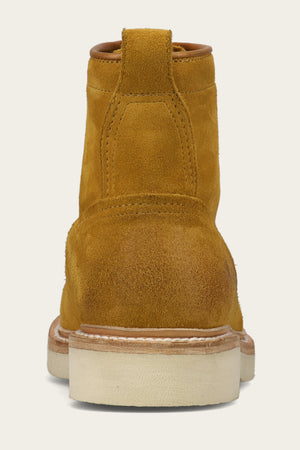 Hudson Workboot Wedge - Golden Rod - Back