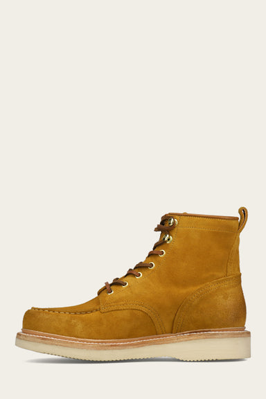 Hudson Workboot Wedge - Golden Rod - Inside