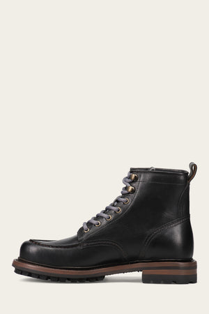 Hudson Workboot - Black - Inside