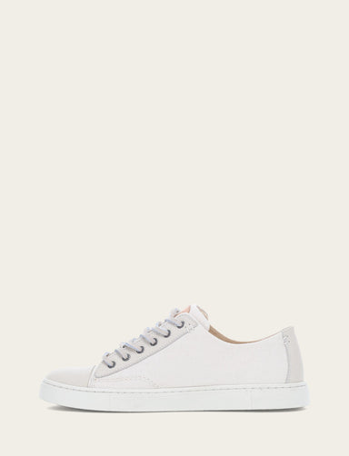 Ivy Canvas Low Lace - Ivory - Inside