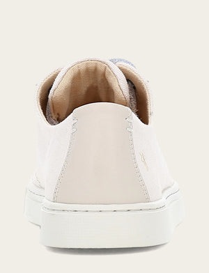 Ivy Canvas Low Lace - Ivory - Back