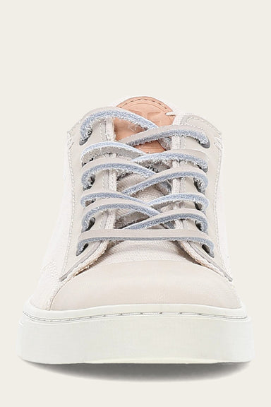 Ivy Canvas Low Lace - Ivory - Front
