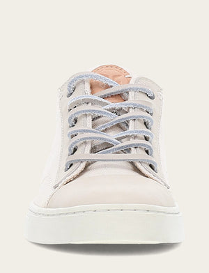 Ivy Canvas Low Lace - Ivory - Front