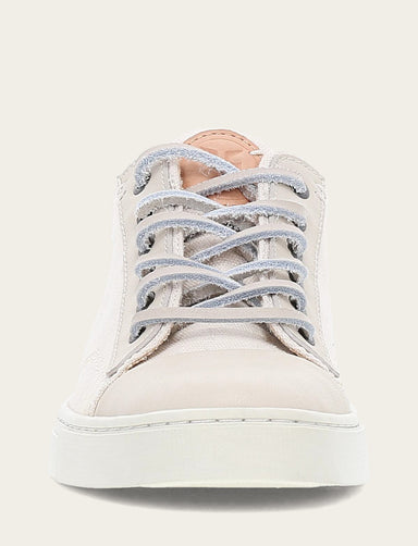 Ivy Canvas Low Lace - Ivory - Front