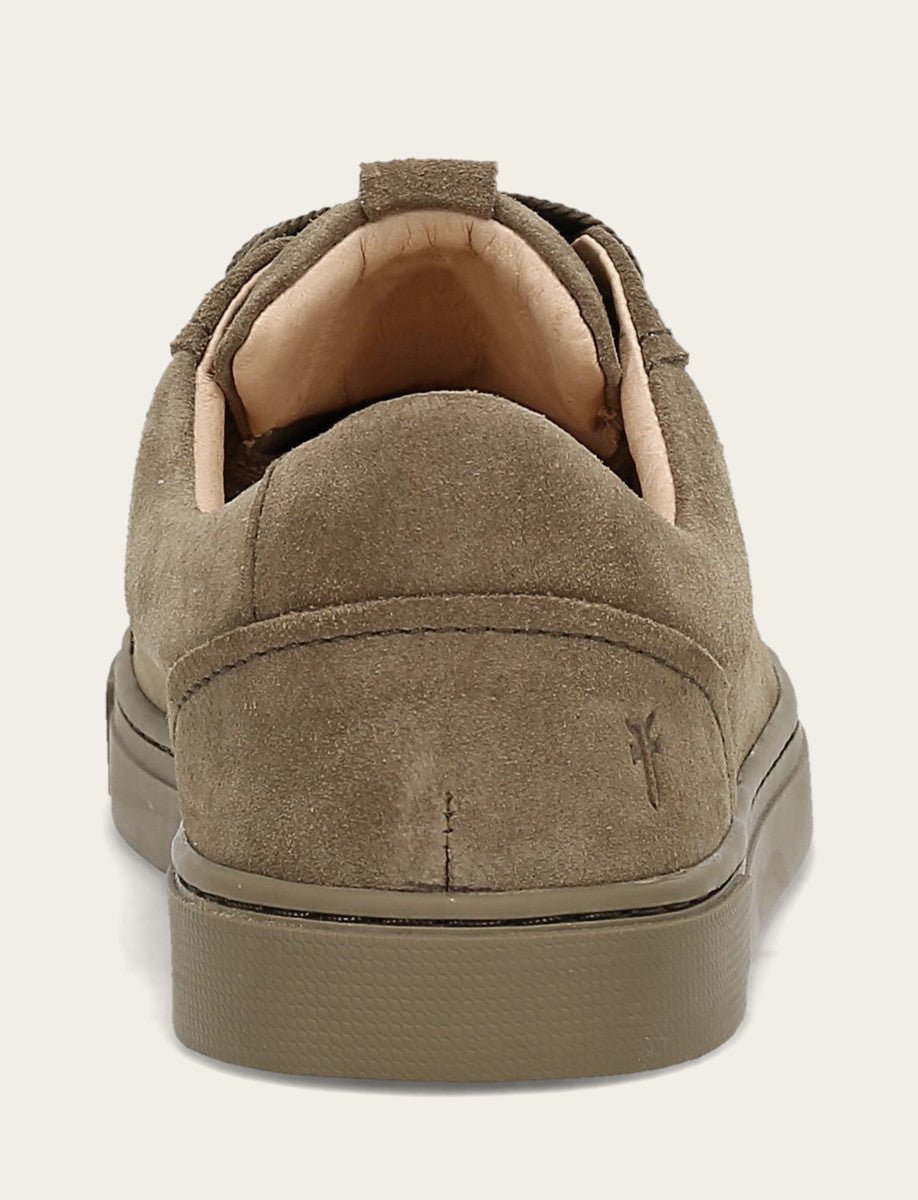 Ivy Court Low Lace Sneaker - Moss - Back