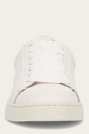 Ivy Court Low Lace Sneaker - White - Front