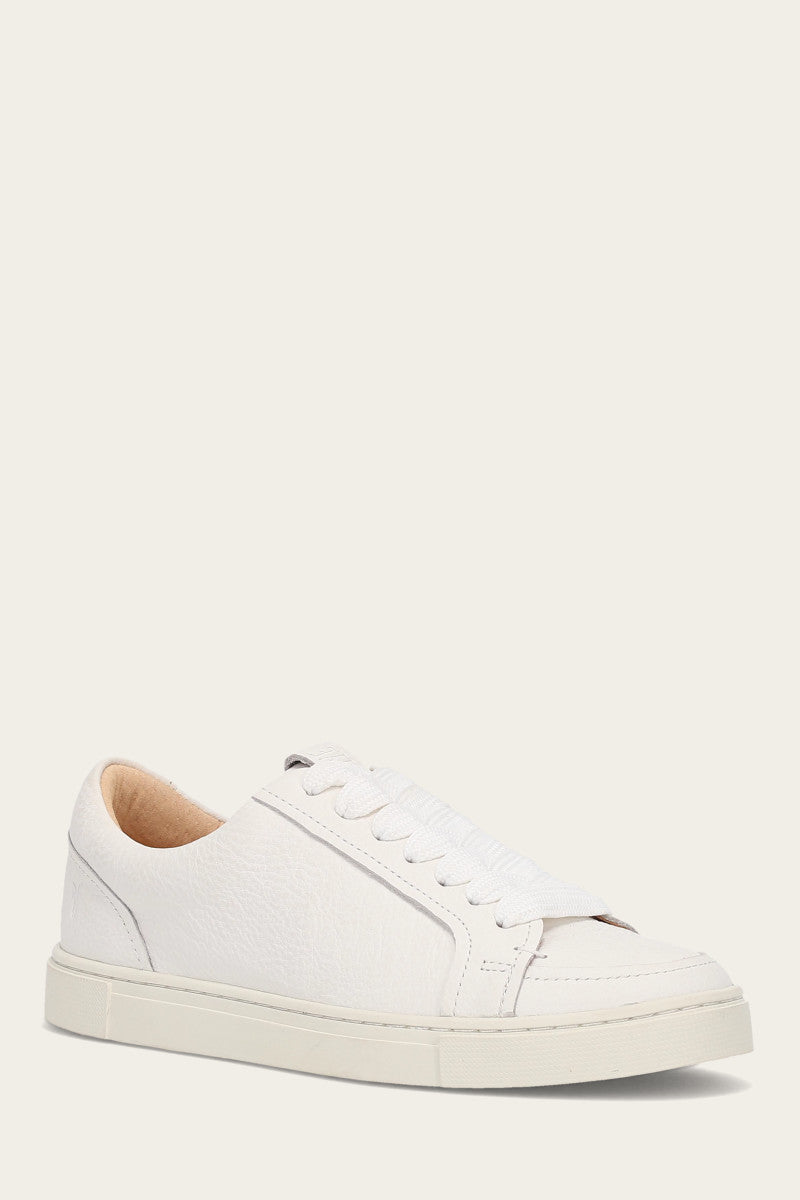Ivy Court Low Lace Sneaker - White - Hero