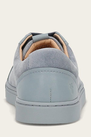 Ivy Court Low Lace Sneaker - Steel Blue - Back