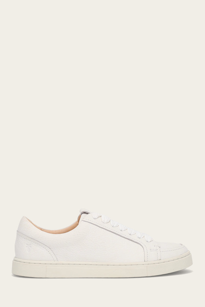 Ivy Court Low Lace Sneaker - White - Outside